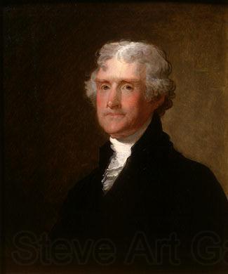 Gilbert Stuart Thomas Jefferson France oil painting art